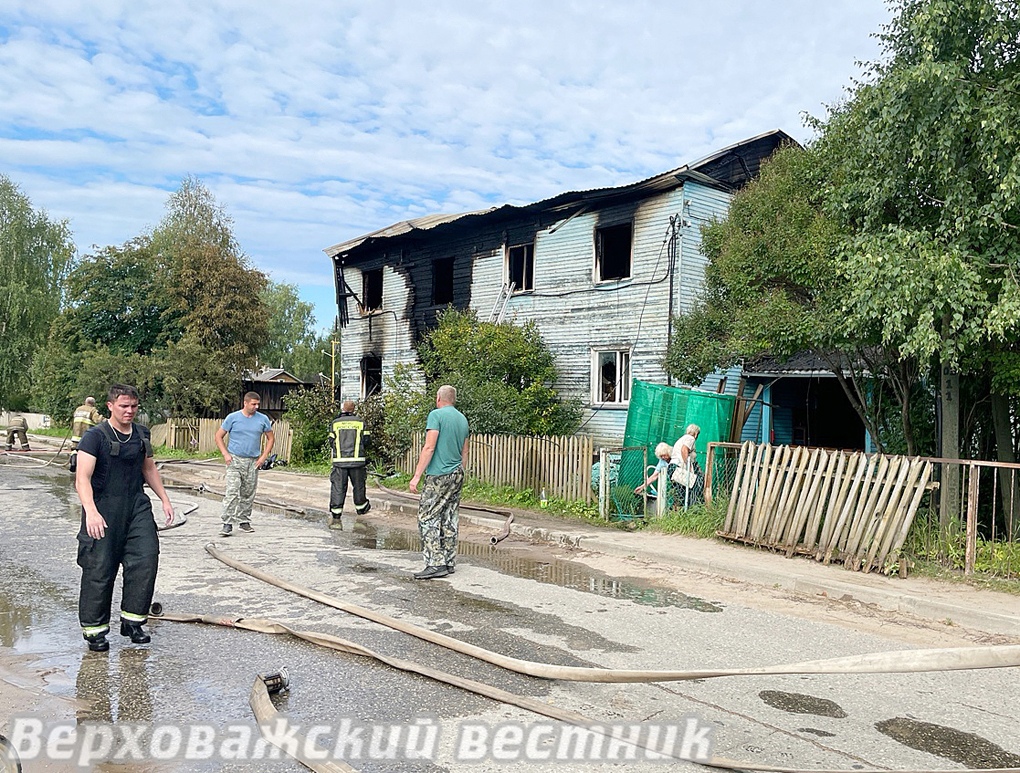 Жительница Верховажья погибла при пожаре в собственной квартире